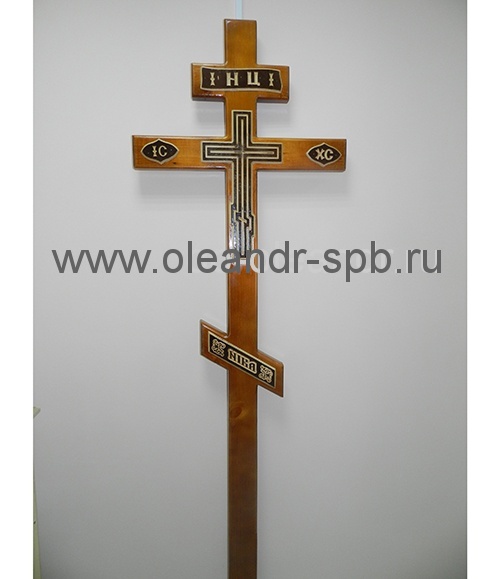 КР3005 Крест сосна Вечность 1 с крестом 2,1м